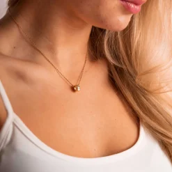 Pan Jewelry Trend – New York halssmkke i forgylt sølv