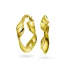 Pan Jewelry Trend – Toronto Twisted øreringer i forgylt sølv