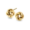 Pan Jewlery – Ørepynt i gult gull