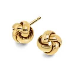 Pan Jewlery – Ørepynt i gult gull