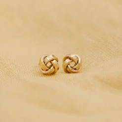 Pan Jewlery – Ørepynt i gult gull