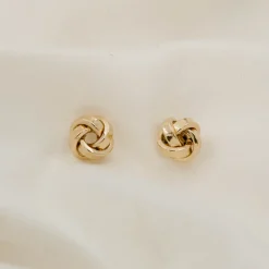 Pan Jewlery – Ørepynt i gult gull
