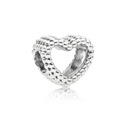Pandora – Beaded Heart – Charm