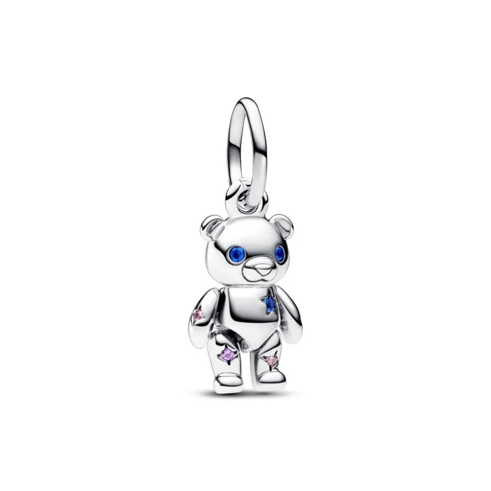 Pandora – Bevegelig Teddybjørn Hengende Charm