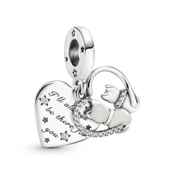 Pandora – Cats & Hearts Dangle Charm