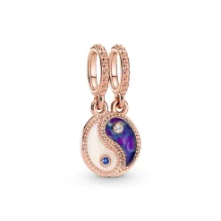 Pandora – Delbar Yin & Yang Funklende Hengende Charm