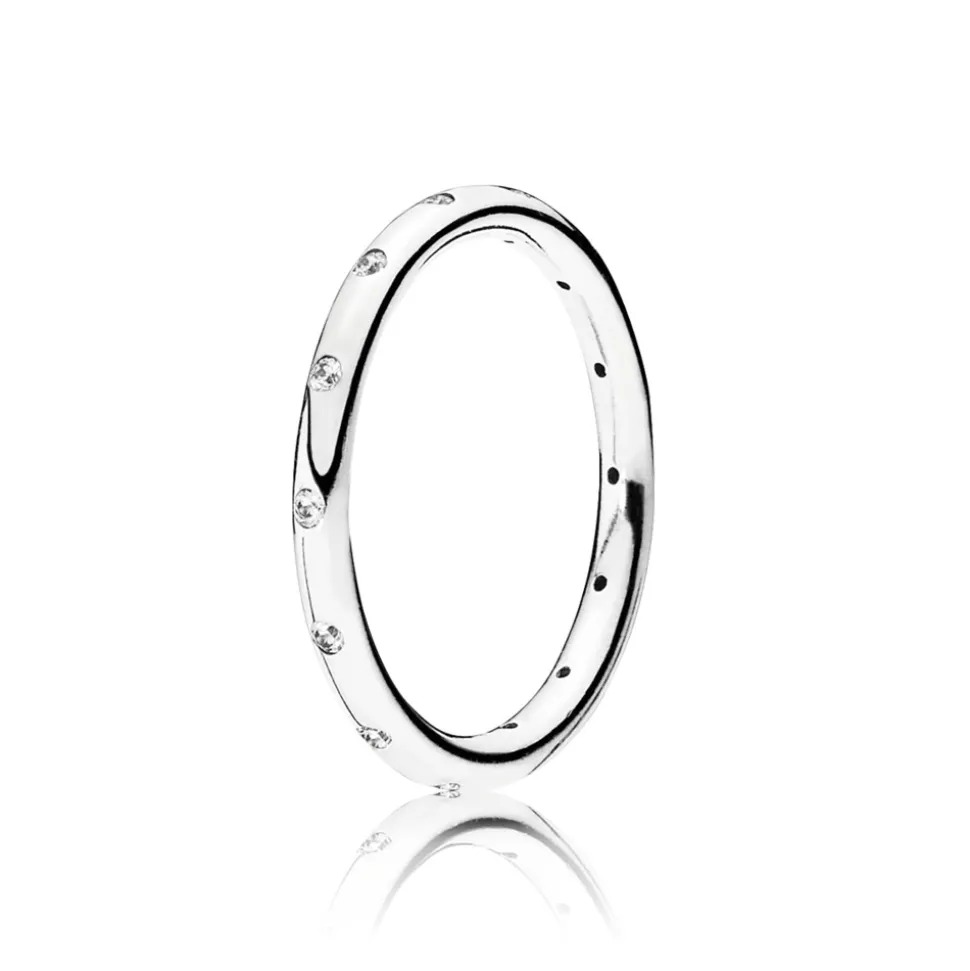 Pandora – Droplets sølv ring