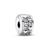 Pandora – Evighetshjerter Funklende Klemmecharm