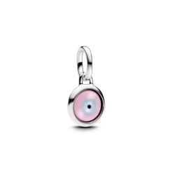 Pandora – Evil Eye sterling silver mini dangle with Murano glass