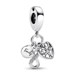 Pandora – Familie for Alltid Trippel Hengende Charm