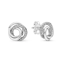 Pandora – Family Always Encircled Earring studs