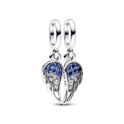 Pandora – Funklende Delbare Englevinger Hengende Charm