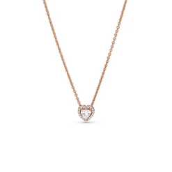 Pandora – Funklende Hjerte Collier Halskjede