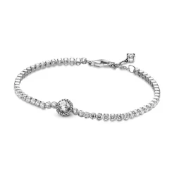 Pandora – Funklende Ring Tennisarmbånd