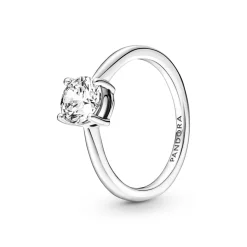 Pandora – Funklende Solitaire Ring
