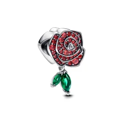 Pandora – Funklende Utsprunget Rose Charm