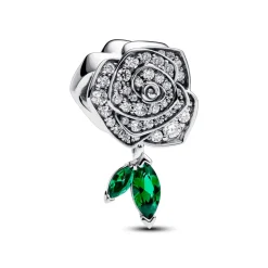 Pandora – Funklende Utsprunget Rose Charm