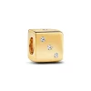 Pandora – Glitrende Terning Charm