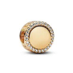Pandora – Glittrende Rund Charm