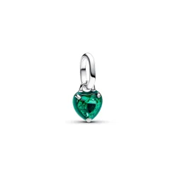 Pandora – Grønt Chakra Hjerte Mini Hengende Charm