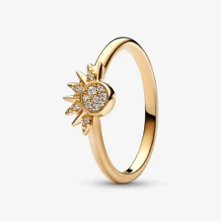 Pandora – Himmelsk Funklende Sol Ring