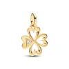 Pandora – Hjerte Firkløver Flat Charm