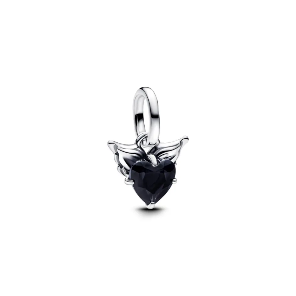 Pandora – Hjerte med Vinger Mini Hengende Charm