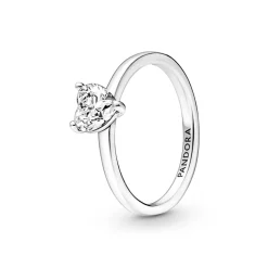 Pandora – Hjerte Solitaire Ring