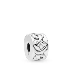 Pandora – Knotted Hearts Clip – Charm