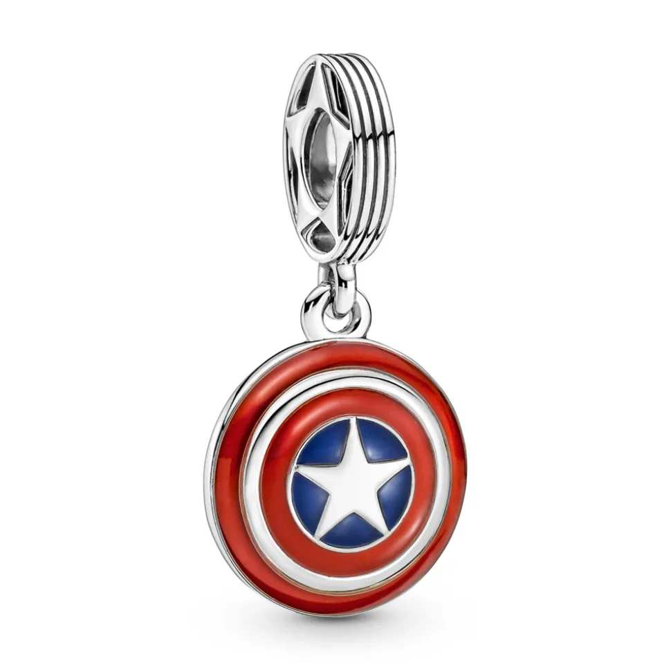 Pandora – Marvel The Avengers Captain America Shield Hengende Charm