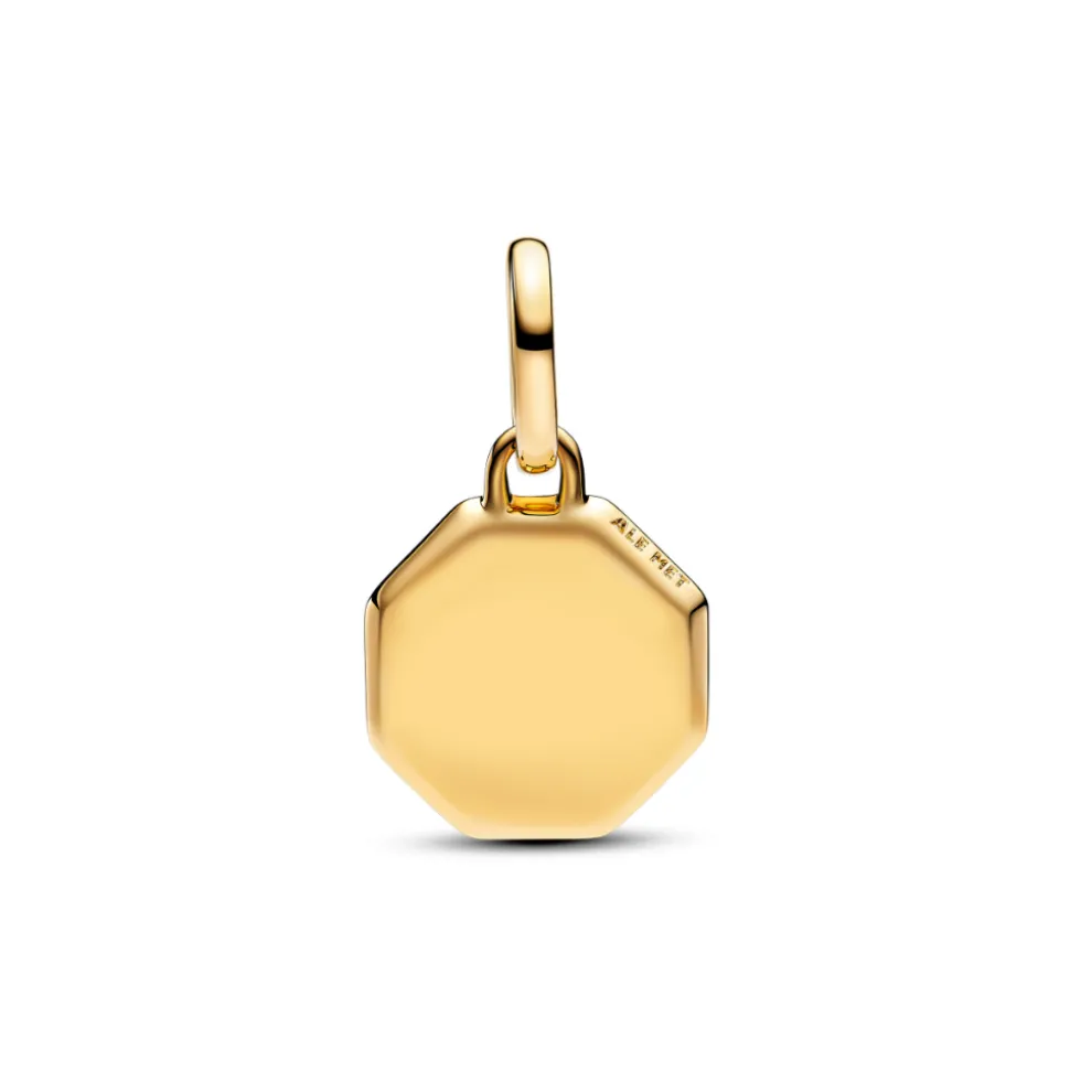 Pandora – Mini medaljongcharm, blå