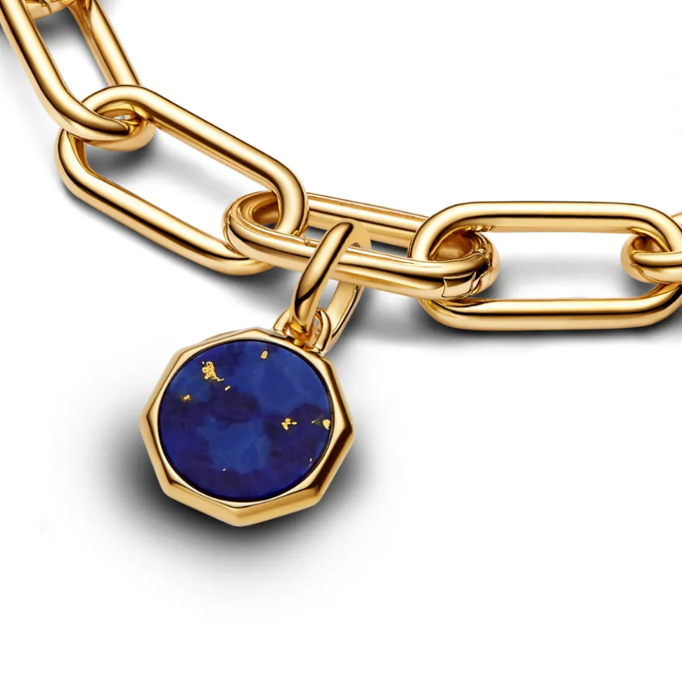 Pandora – Mini medaljongcharm, blå