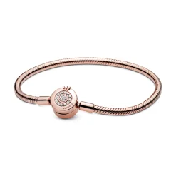 Pandora – Moments Rose Signature Snake Bracelet – Armbånd