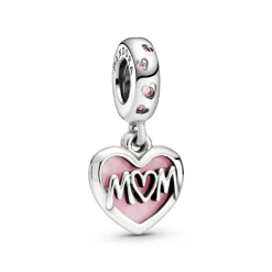 Pandora – Mor Hjerteformet Hengende Charm