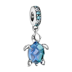 Pandora – Murano Glass Sea Turtle dangle charm