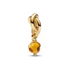 Pandora – November Fasettert Honninggul Evighetssirkel Hengende Charm