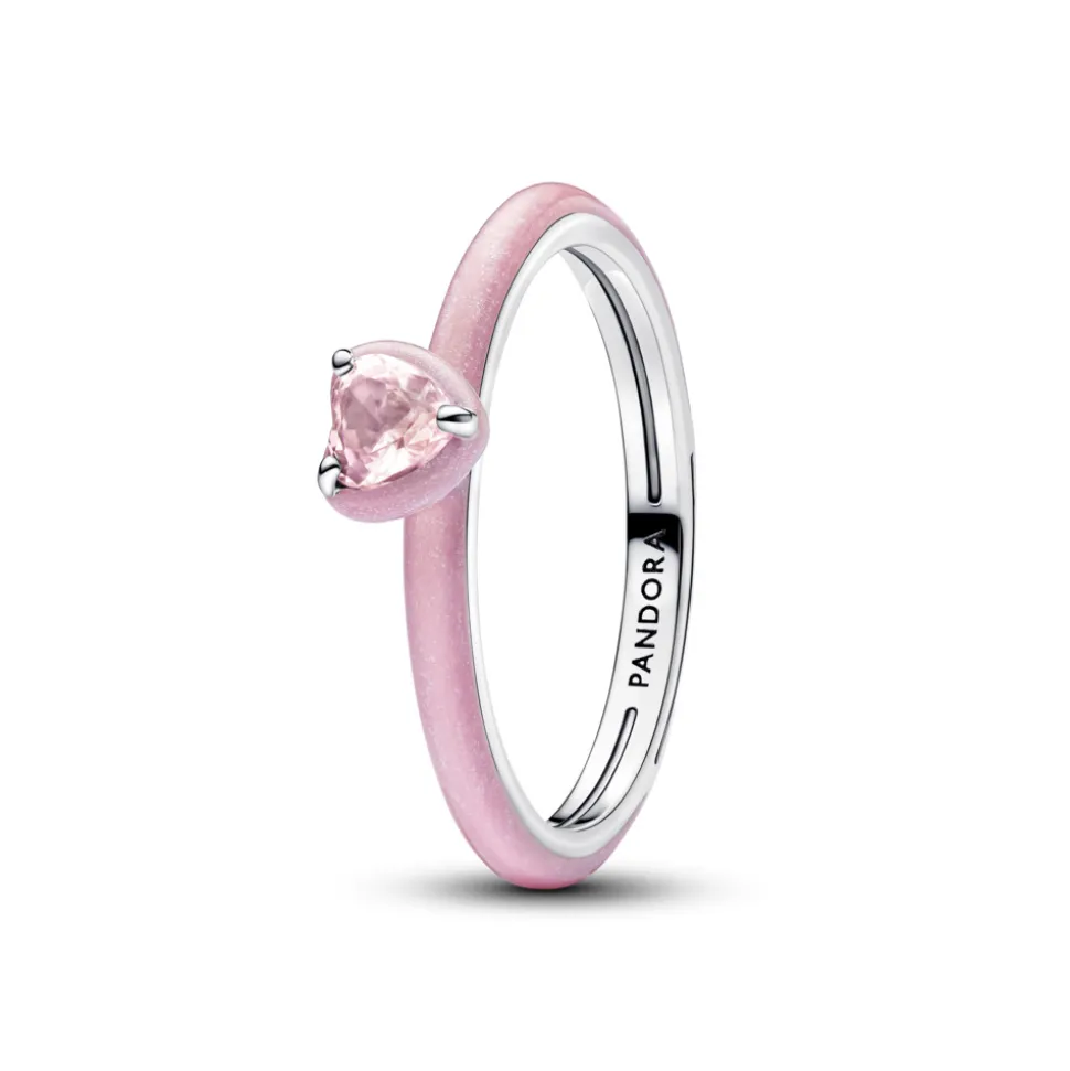 Pandora – Rosa Chakra Hjerte Ring