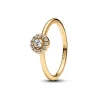 Pandora – Rund Pavé Halo Ring