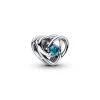 Pandora – Sammenflettet hjerte og stener charm for UNICEF