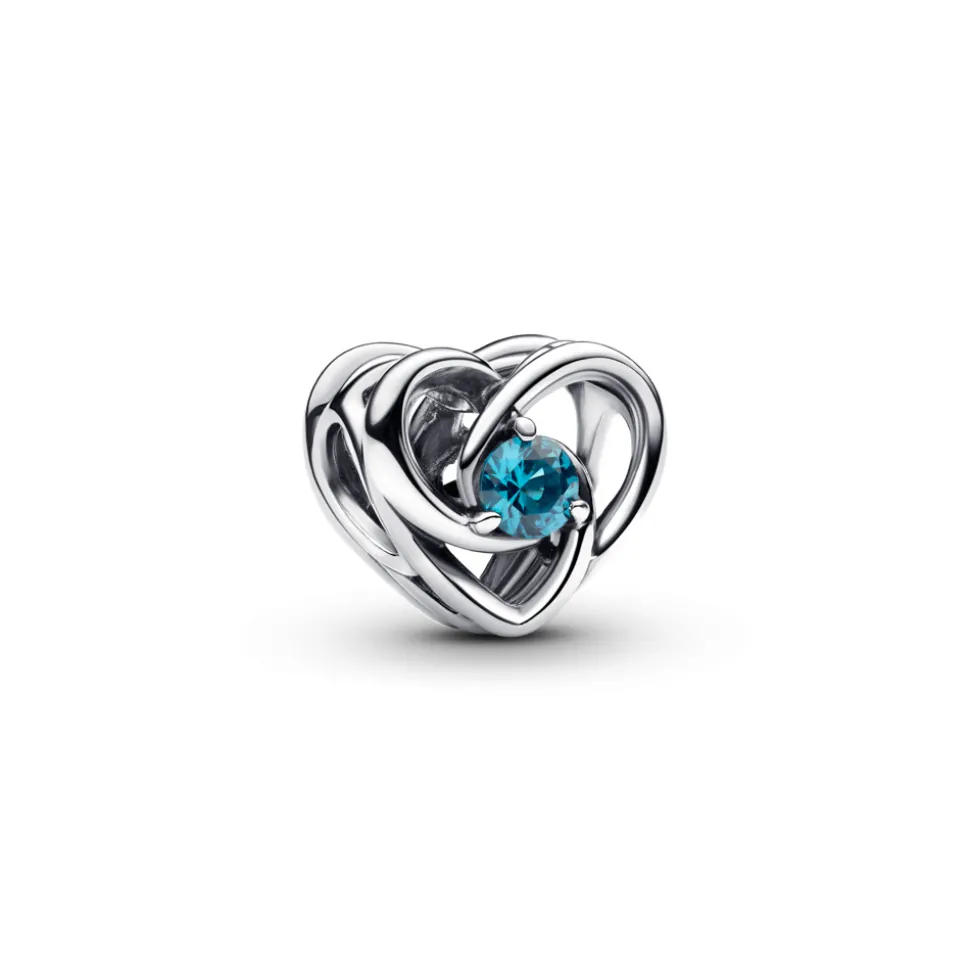 Pandora – Sammenflettet hjerte og stener charm for UNICEF