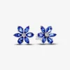 Pandora – Sparkling blue herbarium cluster stud earrings