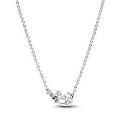 Pandora – Sparkling moon & star collier necklace