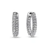 Pandora – Timeless Pavé Enkel Rad Øreringer