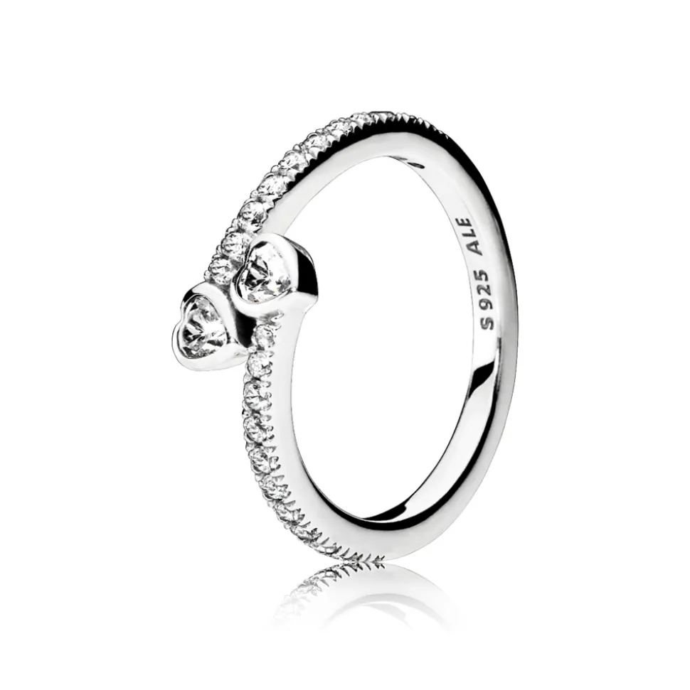 Pandora – To Funklende Hjerter Ring