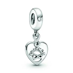 Pandora – Venner for alltid Hjerte hengende – Charm