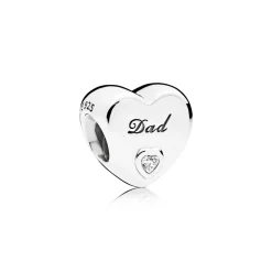 Pandora- Dad’s Love- sølv- charm