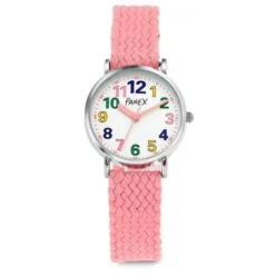 Panex – Barneklokke med rosa nylonrem