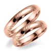 Rosè gull ring – 5 mm bredde