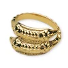 SAGA – Ring i 14k gult gull – Drage enkel