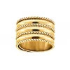 SAGA – Ring i 14k gult gull – Viking bred